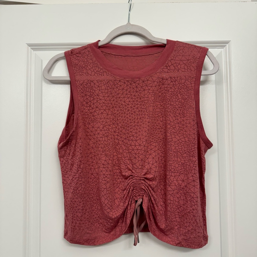 Lululemon tank top light pink